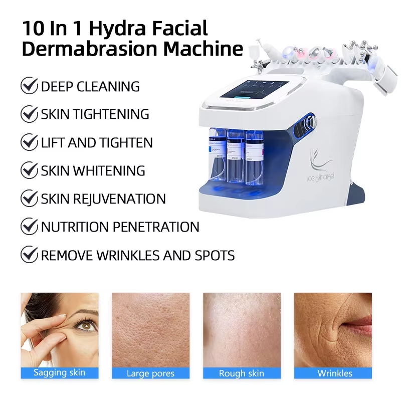 Hydra Facial Machine Hydro Dermabrasion (10-in-1)